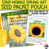 Staff Morale | Staff Appreciation | Spring Seed Pouch