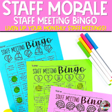 Staff Morale | Staff Meeting BINGO