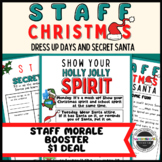 Staff Secret Santa and Dress Up Week - Christmas Staff Mor