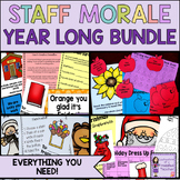 Staff Team Building Activities Year-Long Bundle | Social C