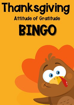 Preview of Staff Thanksgiving Gratitude Bingo
