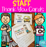 Staff and Teacher Thank You Cards
