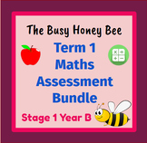 Stage 1 Year B Term 1 Differentiated Maths Assessment Bundle