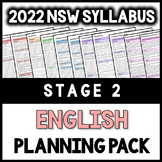 Stage 2 - 2023 NSW Syllabus - English Planning Pack - Year