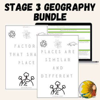Preview of Stage 3 Geography Bundle NSW Syllabus Outcomes Australian Curriculum