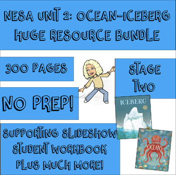 Preview of Stage 2 MEGA Bundle - Unit 2 NESA Supporting Resources - Genre - Oceans/Iceberg