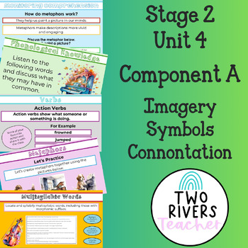 Preview of Stage 2 Unit 4 Component A - Imagery, Symbols, Connotation