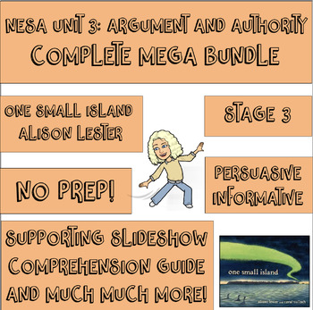 Preview of Stage 3 MEGA Bundle - Unit 3 Complete NESA Support Resources - One Small Island