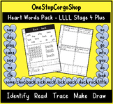 Stage 4+ Heart Words | Aligns with Little Learners Love Li