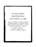 Stage Body Positioning Game