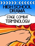 Stage Combat for high school - TERMINOLOGY