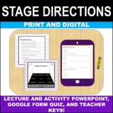 Stage Directions Complete Unit - Digital