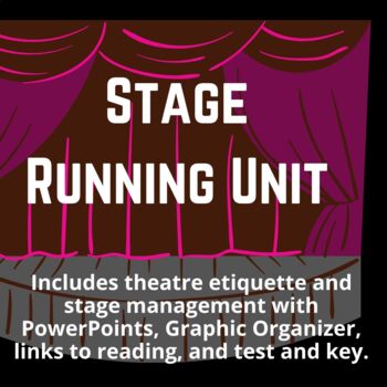 Preview of Stage Running Unit Plan