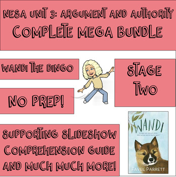 Preview of Stage Two MEGA Bundle - Unit 3 Complete NESA Support Resources - Wandi