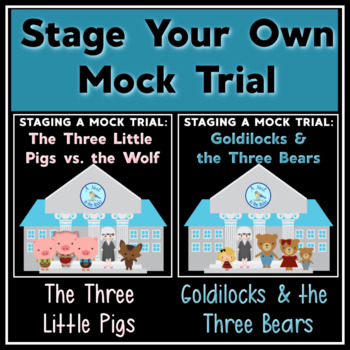 Preview of Stage Your Own Mock Trial Activity Bundle - Print