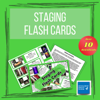Preview of Staging Flash Cards