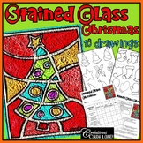 Stained Glass Christmas - Art Lesson Plan
