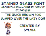 Stained Glass OTF Font