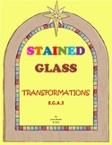 Transformations ~ Stained Glass Project - 8.G.A.3