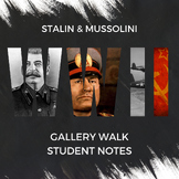 Stalin & Mussolini WWII Gallery Walk