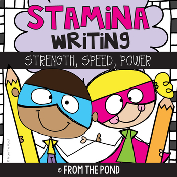 Preview of Stamina Writing {Posters & Daily Activity Pages}
