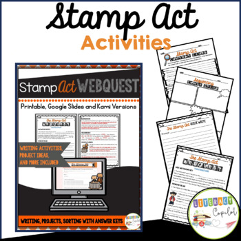 Preview of Stamp Act Activities