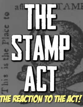 Preview of Stamp Act Analysis | Primary Source Analysis on the Stamp Act