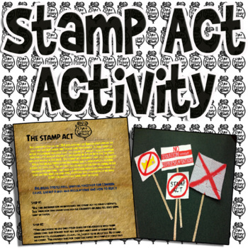 Preview of Stamp Act Activity