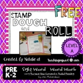 Stamp, Dough & Roll Sight Word - Word Work Level A