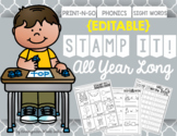 Stamp It!  All Year Long {EDITABLE Files Included}