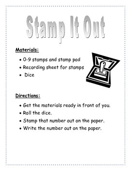 Design a Stamp Activity