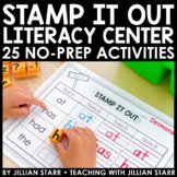 Stamping Literacy Center- 25 Stamping Centers