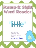 Stamp-It Sight Word Reader "little"