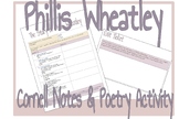 Stamped Proof in the Poetry Phillis Wheatley Worksheet