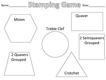 Preview of Stamping Game
