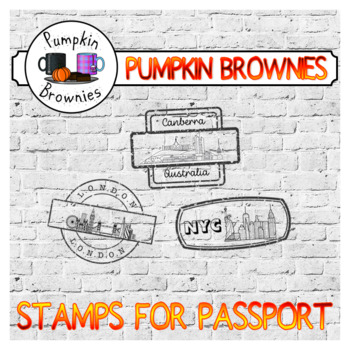 Preview of Stamps for passport