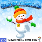 Stan the Snowman Digital Escape Room Winter INTERACTIVE AD