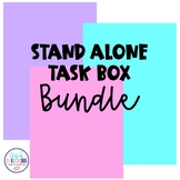 Stand Alone Task Box BUNDLE for Speech Therapy