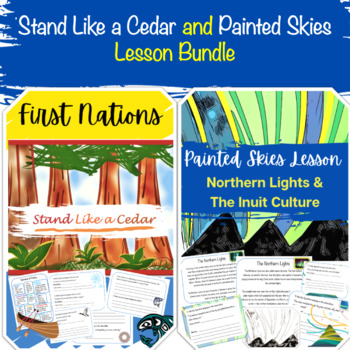 Preview of Stand Like a Cedar & Painted Skies Indigenous Culture Bundle