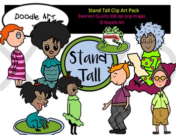 Stand Tall Clipart Pack By Clipart For Teachers Tpt