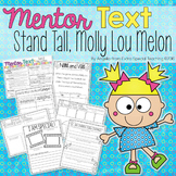 Stand Tall, Molly Lou Melon - A Mentor Text for Reading an