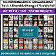 Civil disobedience research paper