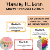 Stand Up If Game: Growth Mindset Edition