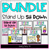 Stand Up Sit Down BUNDLE - Google Slides - Ice Breaker Gam