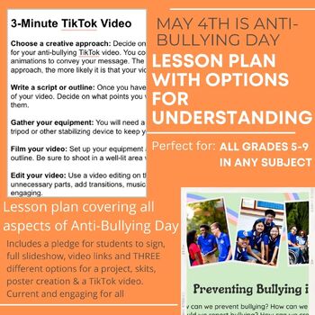 Preview of Stand Up, Speak Out: A Lesson Plan for Empowering Students Against Bullying 