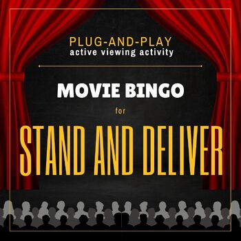 Preview of Stand and Deliver (1988) Bingo - Active Viewing Movie Game