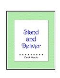 Stand and Deliver ~ Movie Guide + Word Search + Quiz