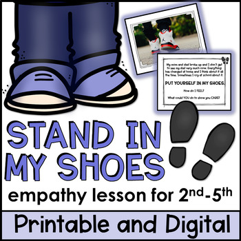 Preview of Stand in My Shoes Lesson With Empathy Scenarios