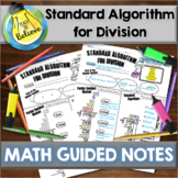 Standard Algorithm for Division Guided Notes