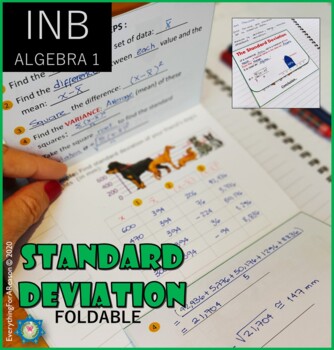 Preview of Standard Deviation Foldable